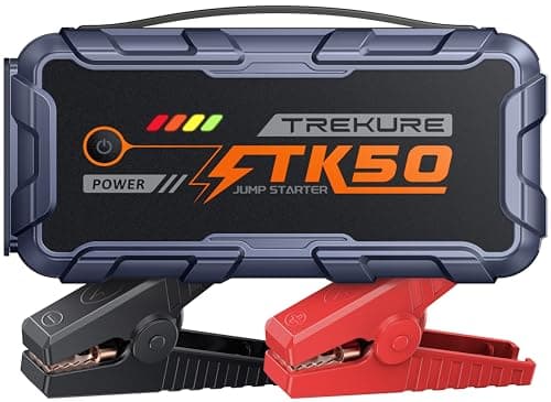 TREKURE Car Battery Jump Starter 8000A 26800mAh, Portable Car Jump Starter for All Gas and 12L Diesel Engines, Power Bank & Battery Jumper, Portable Jump Box Car Battery with Fast Charge, LED Light — image 1
