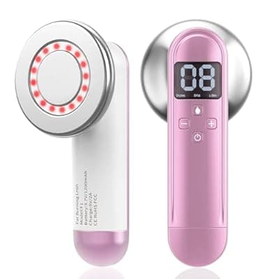AISEELY Massage Tool, 3 Modes 10 Levels Electric Body Massager Machine, with Heating for Home Use on Leg, Belly, Arm, Waist, Pink