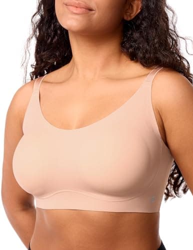 COMFELIE Wireless Bra Comfy Seamless Pullover Bra Soft Buttery Smooth Everyday Bralette Adjustable Cami Sleep Bras — image 1