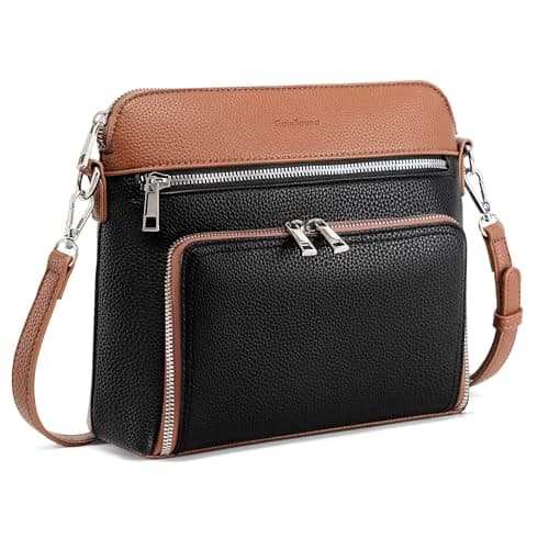 Goinsound Crossbody Purses for Women Small Crossbody Bags for Women with Built in RFID Wallet — image 1