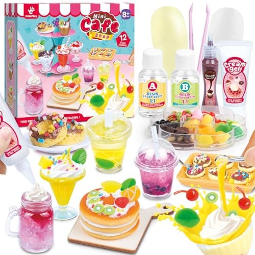 12 Making Miniature Food Toys Set, DIY, Resin Play, Mini Pretend Play Food — image 1