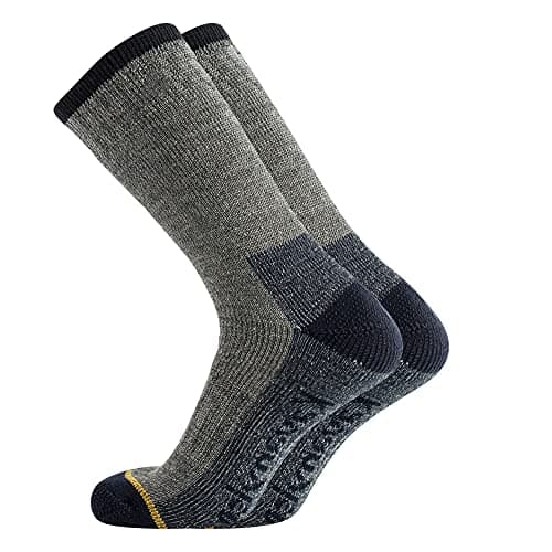 KAVANYISO Men's Merino Wool Hiking Socks Breathable Athletic Crew Thicken — image 1