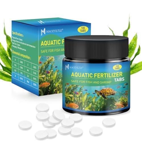 Maozyiltle Root Tabs, Aquarium Plant Fertilizer, Aquarium Water Care Tabs, 100 Tabs Aquarium Plant Food Safe for Fish and Shrimp, Aquatic Plant Fertilizer for Planted Aquarium Substrate (100) — image 1