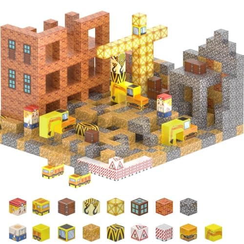 100-Piece Magnetic Building Blocks for Kids STEM Learning Toy — image 1