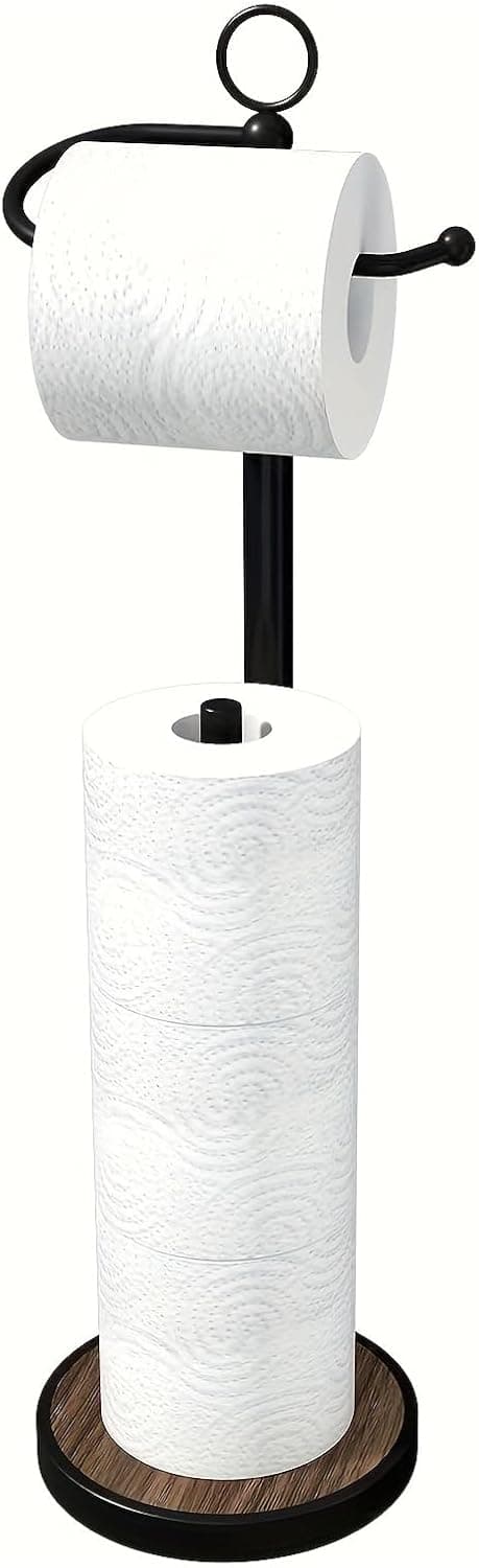 RUBOLTD Toilet Paper Holder Free Standing