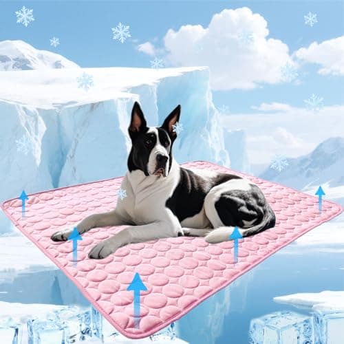 SFYWMGS Dog Cooling mat, 59’’×40’’Washable Cooling Pad for Dogs, Large Dog mat Designed for Summer, Breathable and Easy to Carry pet mat for Dogs, Cats and Pets — image 1