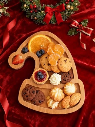 AYWVRBST Cheese Board, Fruit Candy Plate, Fruit Plate, Cutting Board (Tree) (Hat) — image 1