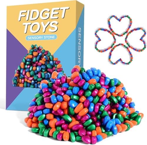 Sensory Fidget Toys Adults Teens - Magnetic Balls Fidget Toy 500PCS - Anxiety Stress Relief Toys for Autistic ADHD - Desk Toys - Gifts for Coworkers Teenagers