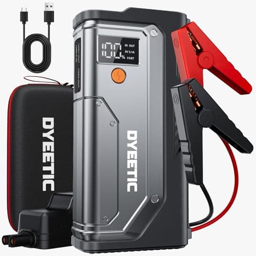 7000A Jump Starter, 12V Car Battery Booster Pack(All Gas/12.0L Diesel),Car Starter Smart Jumper Cables, Battery Jumper 26800mAh Portable Power Bank,Flashlight — image 1