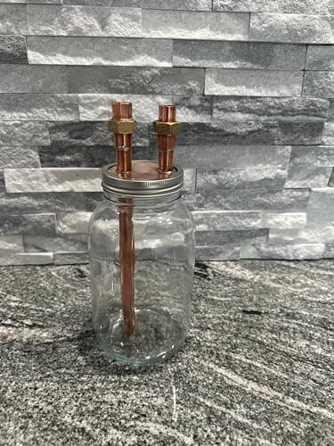 CoProof Mason Jar Thumper Alcohol Distill Moonshine Thump Keg 1/2 Gallon A12 — image 1