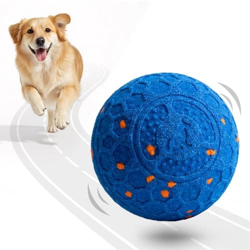 Fsitego Smart Interactive Dog Toy Ball – Automatic Moving, Bouncing & Rolling, 3 Modes, Chew-Proof E-TPU Shell, Waterproof, Rechargeable, for Medium and Large Dogs, Light Blue — image 1