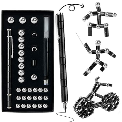 Fidget Pen Birthday Gifts For Men - Father Dad Gifts Stress Relief Toys Adhd Fidget Toys Magnetic Pen Teen Girl Boy Gift Trendy Stuff Teacher Appreciation Gift Cool Office School Desk Toy For Adults — image 1