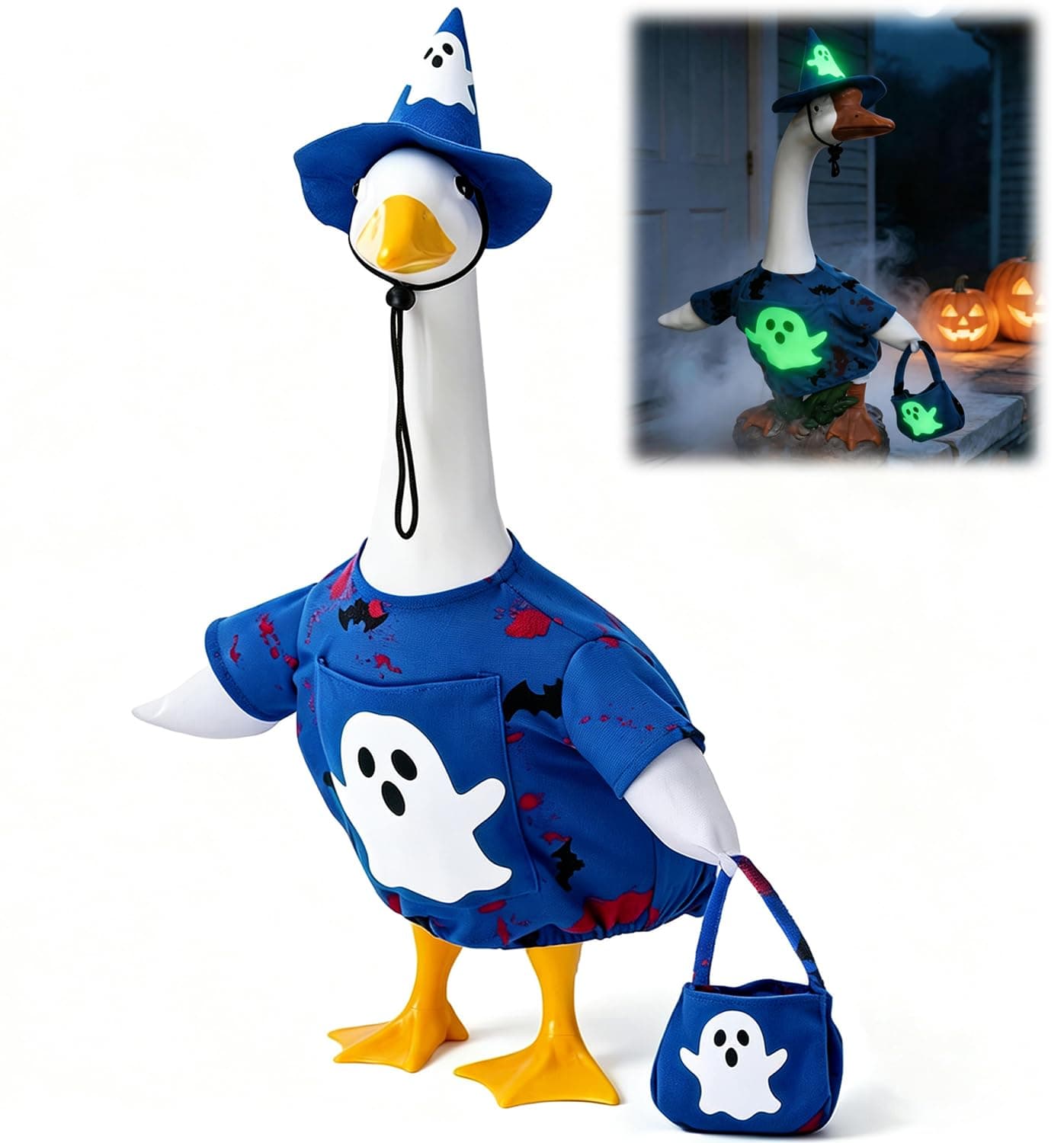 VKX Halloween Porch Goose Outfit 23 Inch Porch Goose Clothes for Holiday