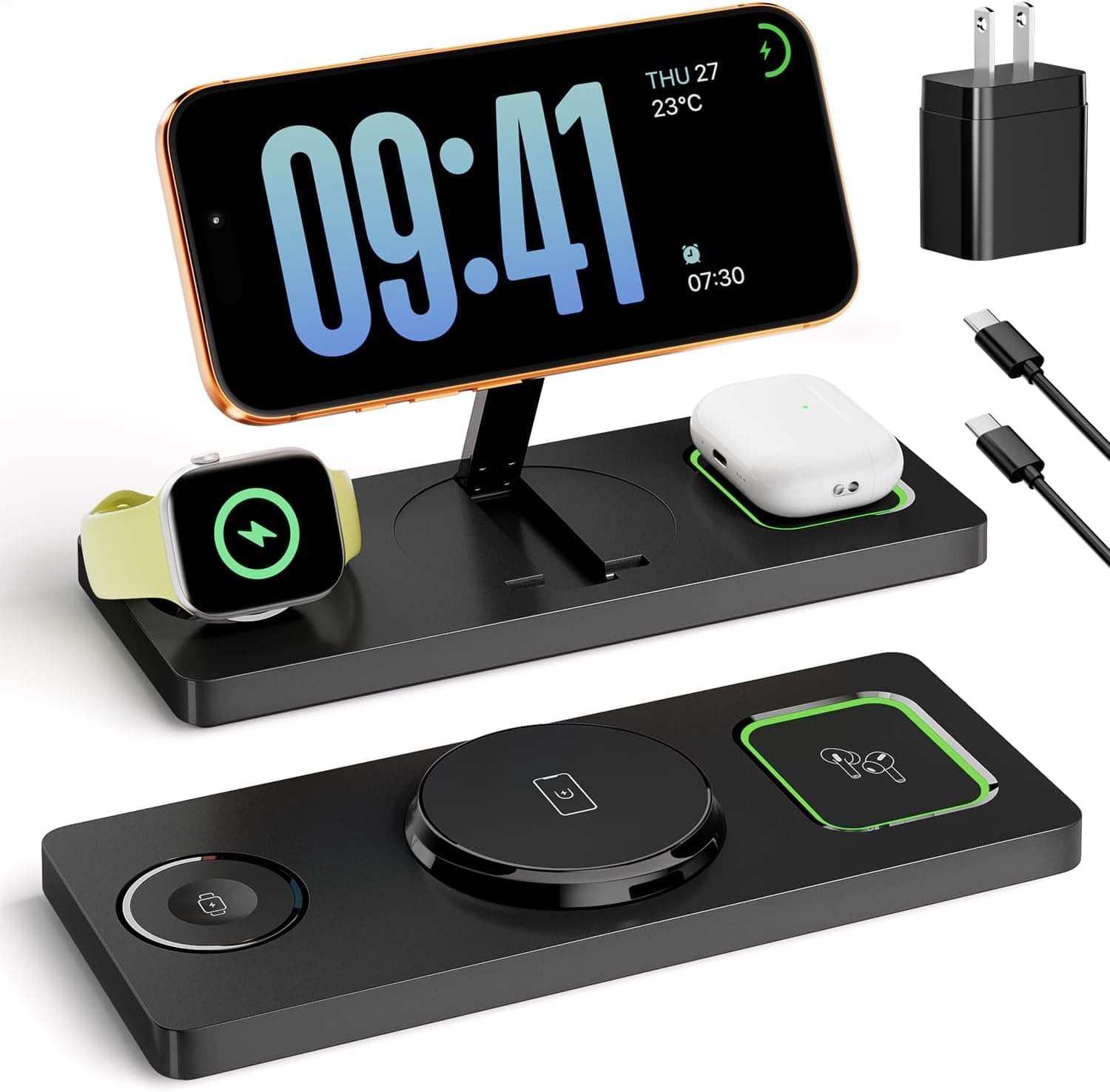 EDDIBOX 3 In 1 Foldable Charging Stand