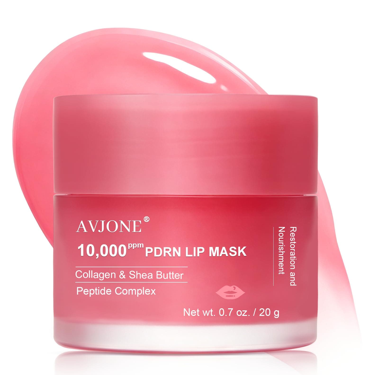 PDRN Lip Sleeping Mask 0.7 oz-Lip Moisturizer For Dry Lips
