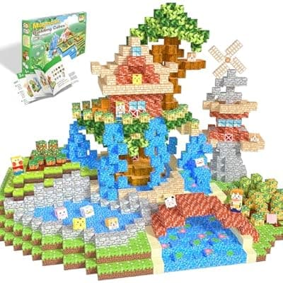 Rurvale Magnetic Blocks 1 Inch - 150PCS, Magnet Building Cubes, Preschool Montessori STEM Learning Sensory Toys for 3+ Year Old Boys Girls Birthday Gift, Toys for Kids Aged 3 4 6 7 8 9 10+