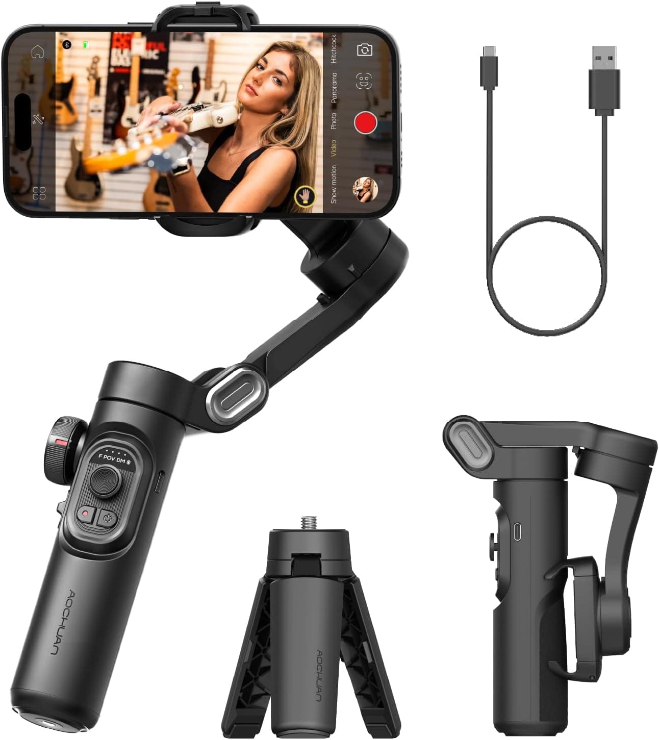 AOCHUAN Phone Gimbal Stabilizer