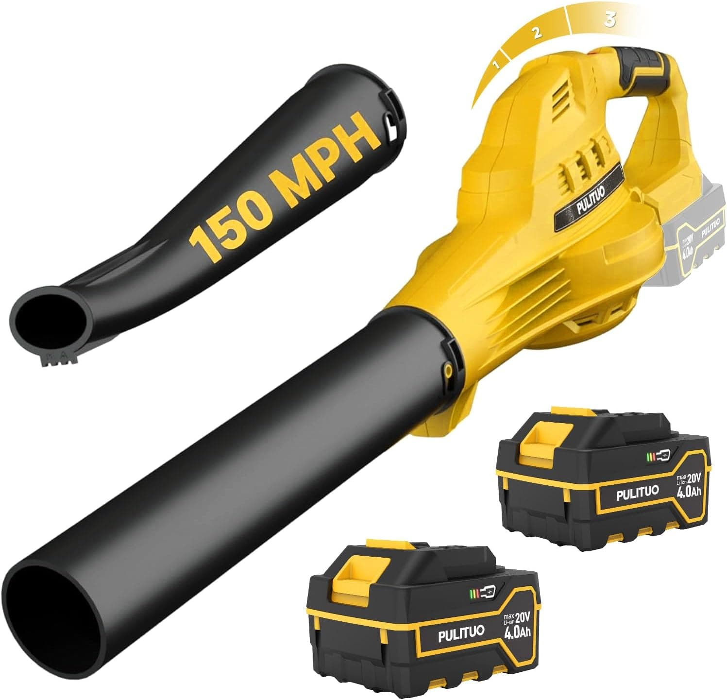 PULITUO Leaf Blower Cordless