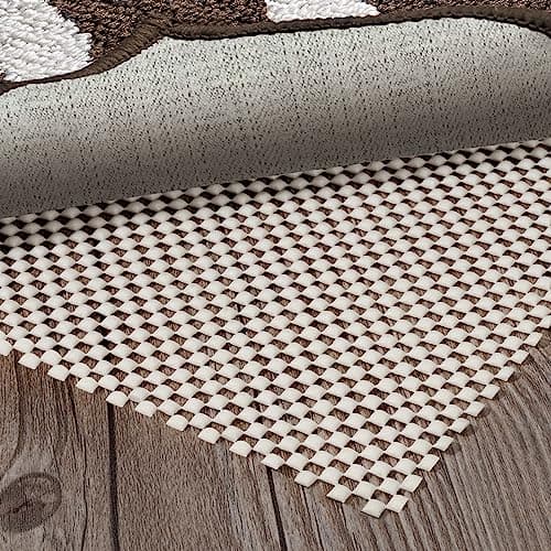 BALEINE Non Slip Rug Pad Rug Gripper for Hardwood Floors, Extra Thick Non Slip Mat Under Carpet (4'x6') — image 1
