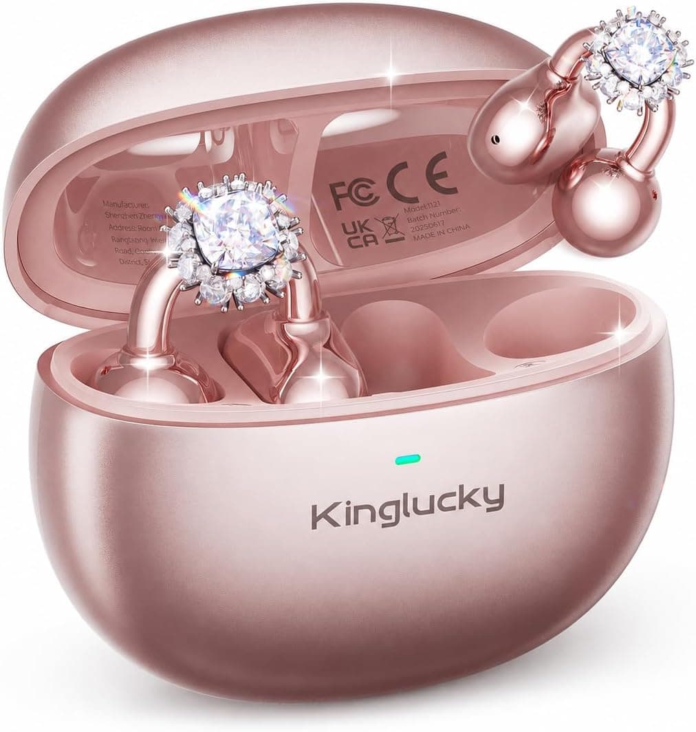 KINGLUCKY 2-In-1 Wireless Earbuds