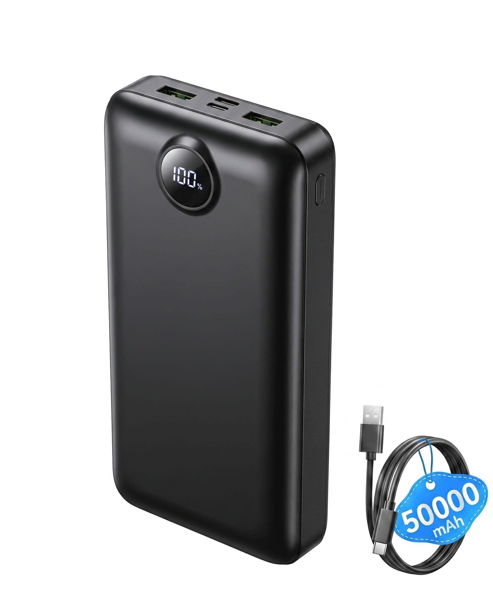 Portable Charger Power Bank 50000mAh Fast Charging External Battery Pack