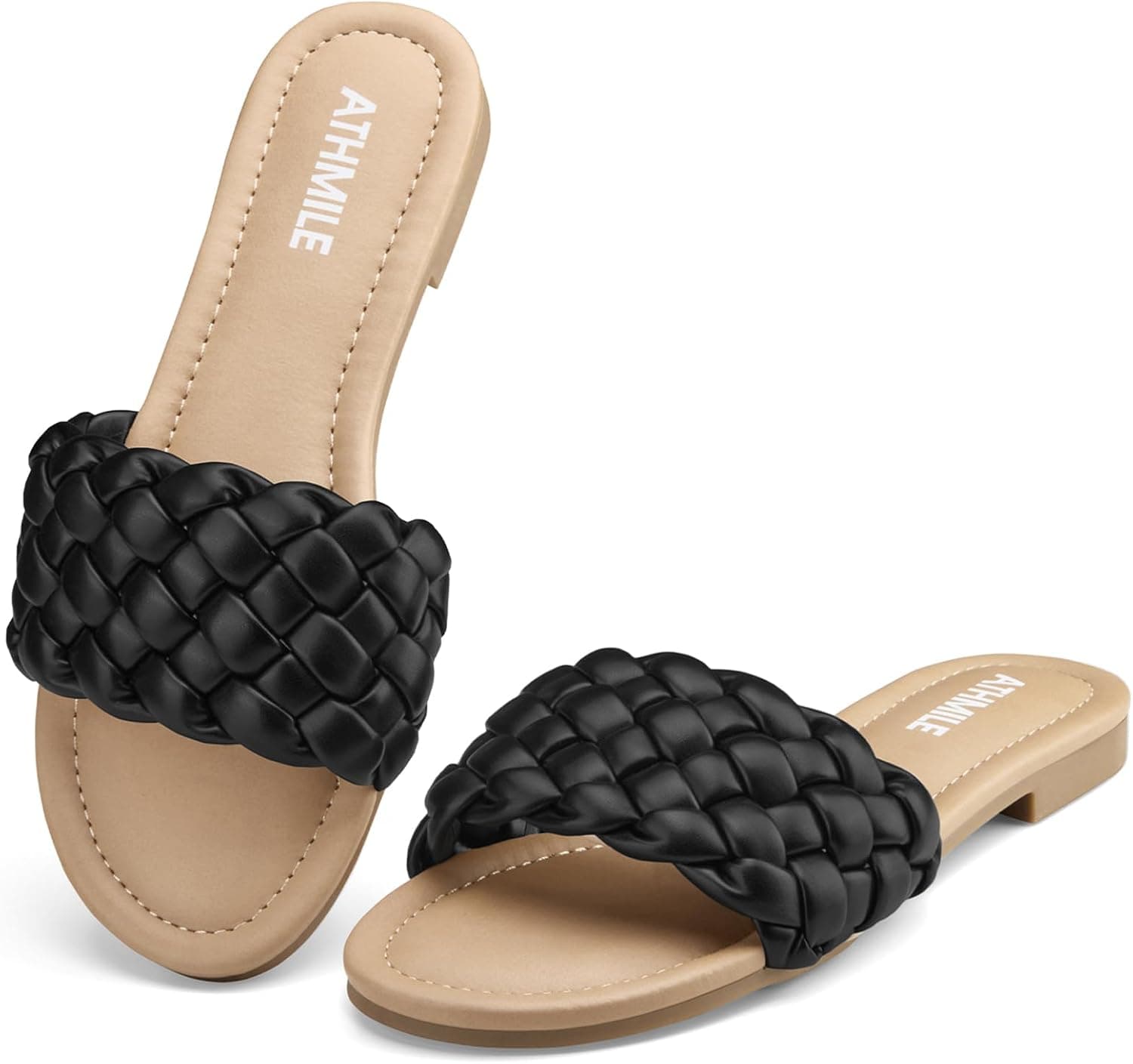ATHMILE Braided Sandal