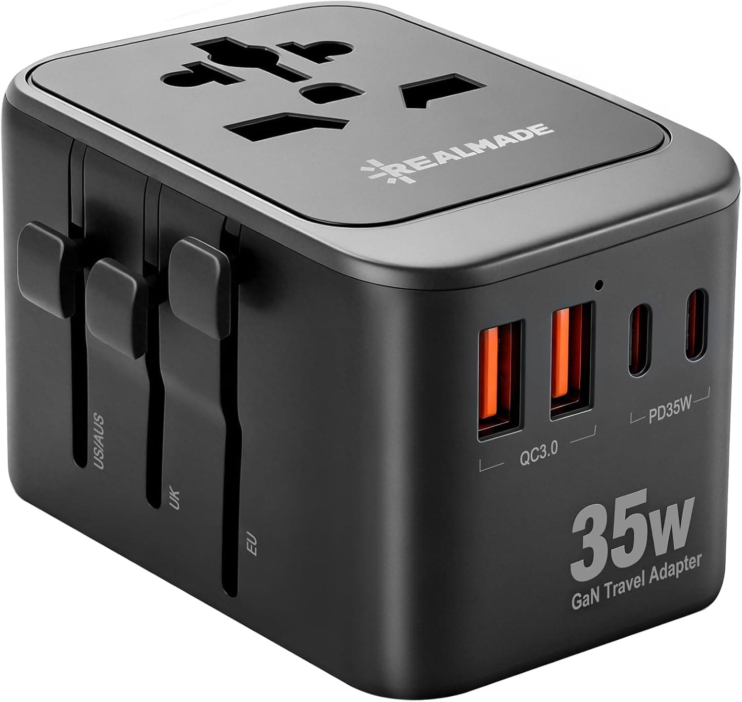 REALMADE 35W Universal Travel Adapter
