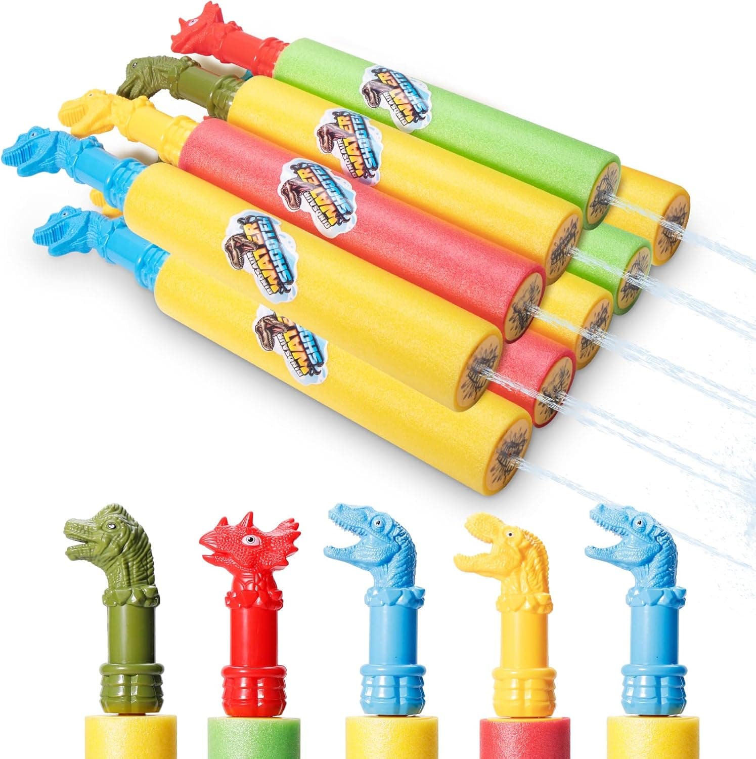 YVZEAN 9 Pack Water Guns Pool Toys
