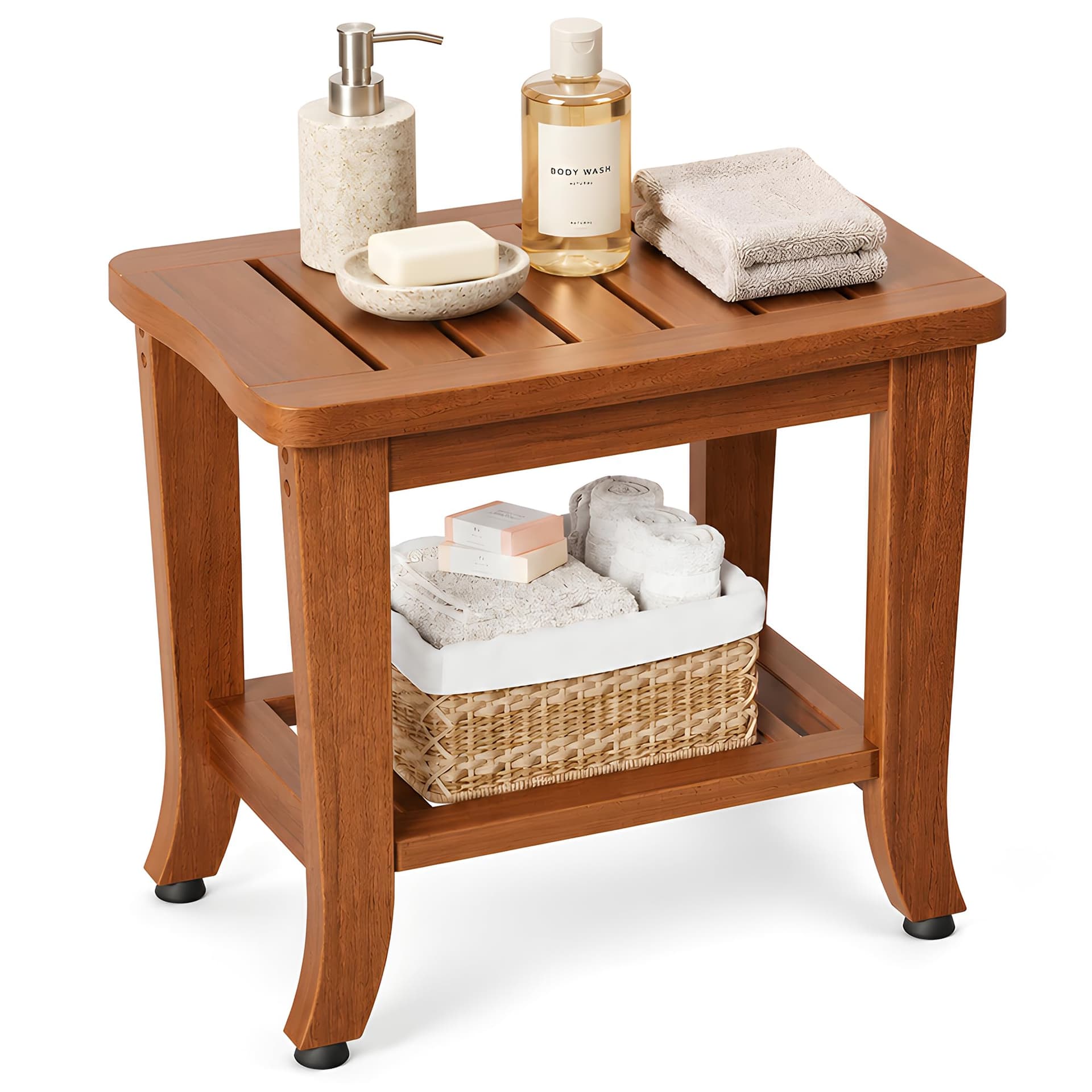 Jekruiet 201 Teak Shower Bench