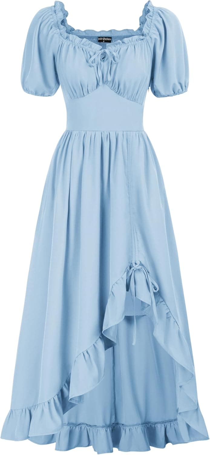 SCARLET DARKNESS Women Ruffle Maxi Dress
