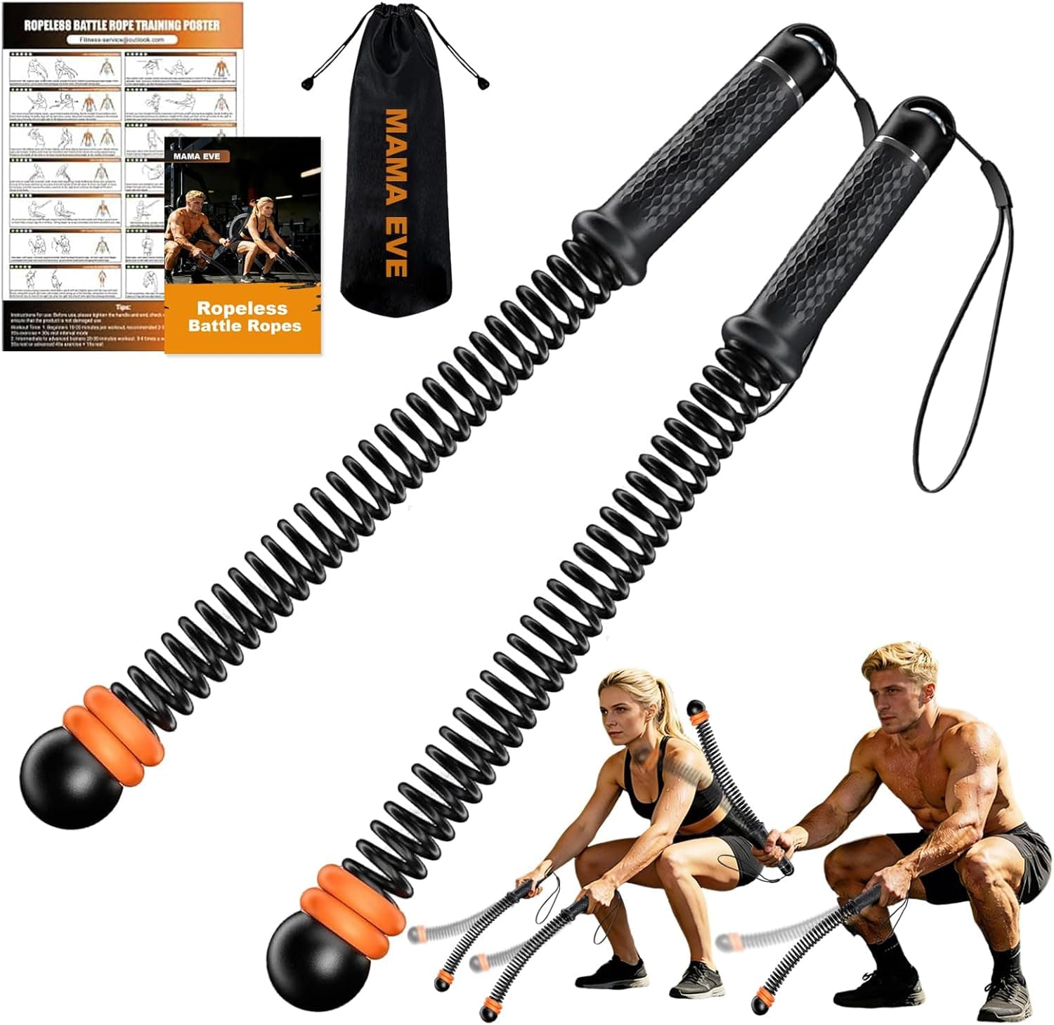 MAMA EVE Ropeless Battle Ropes