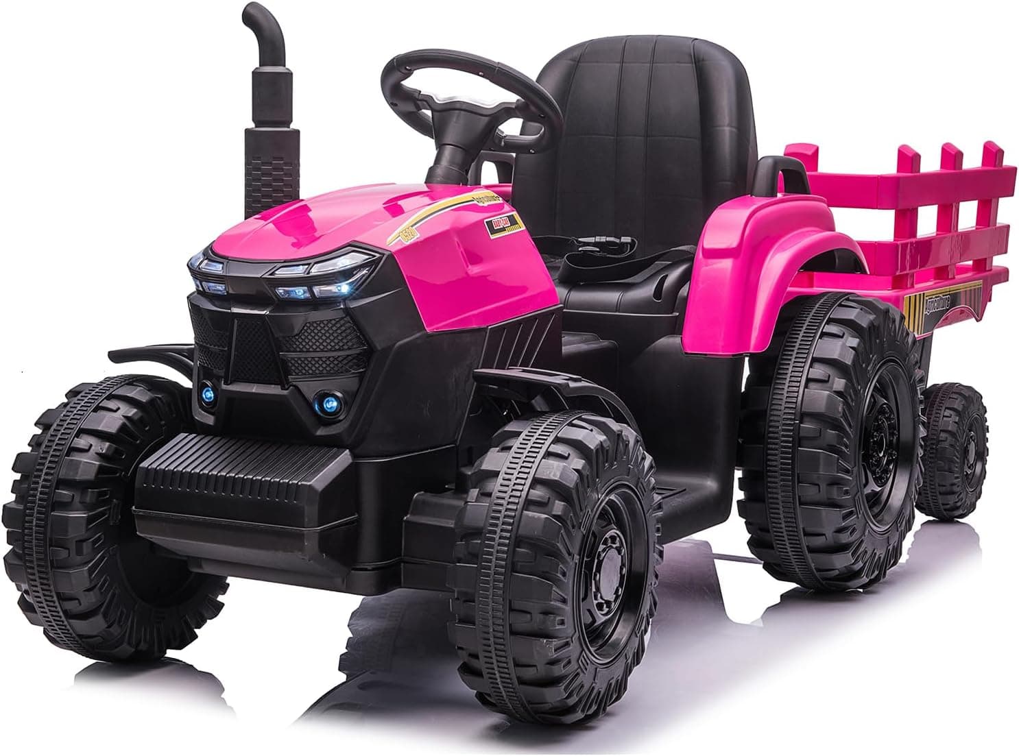 GARVEE Kids Ride On Tractor with Trailer