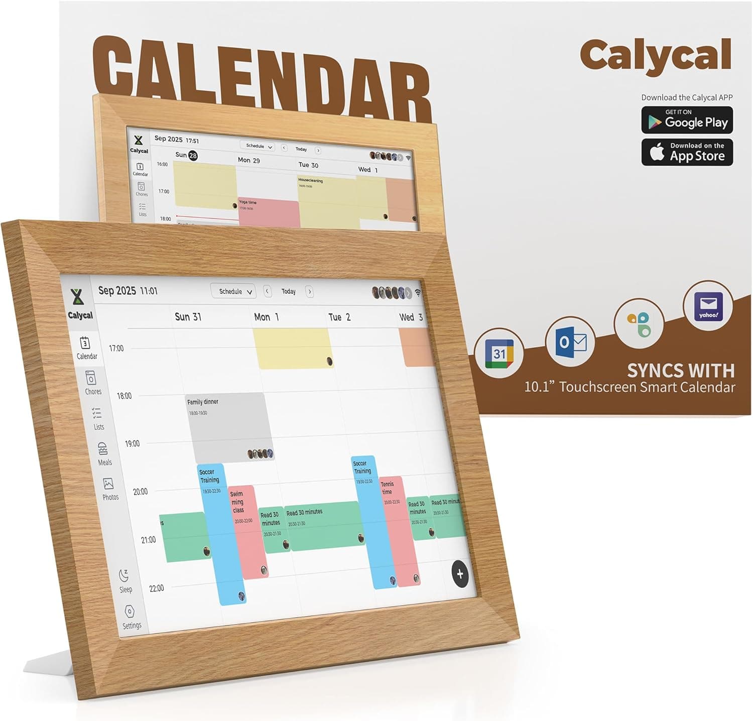 CALYCAL Wall Planner Digital Calendar