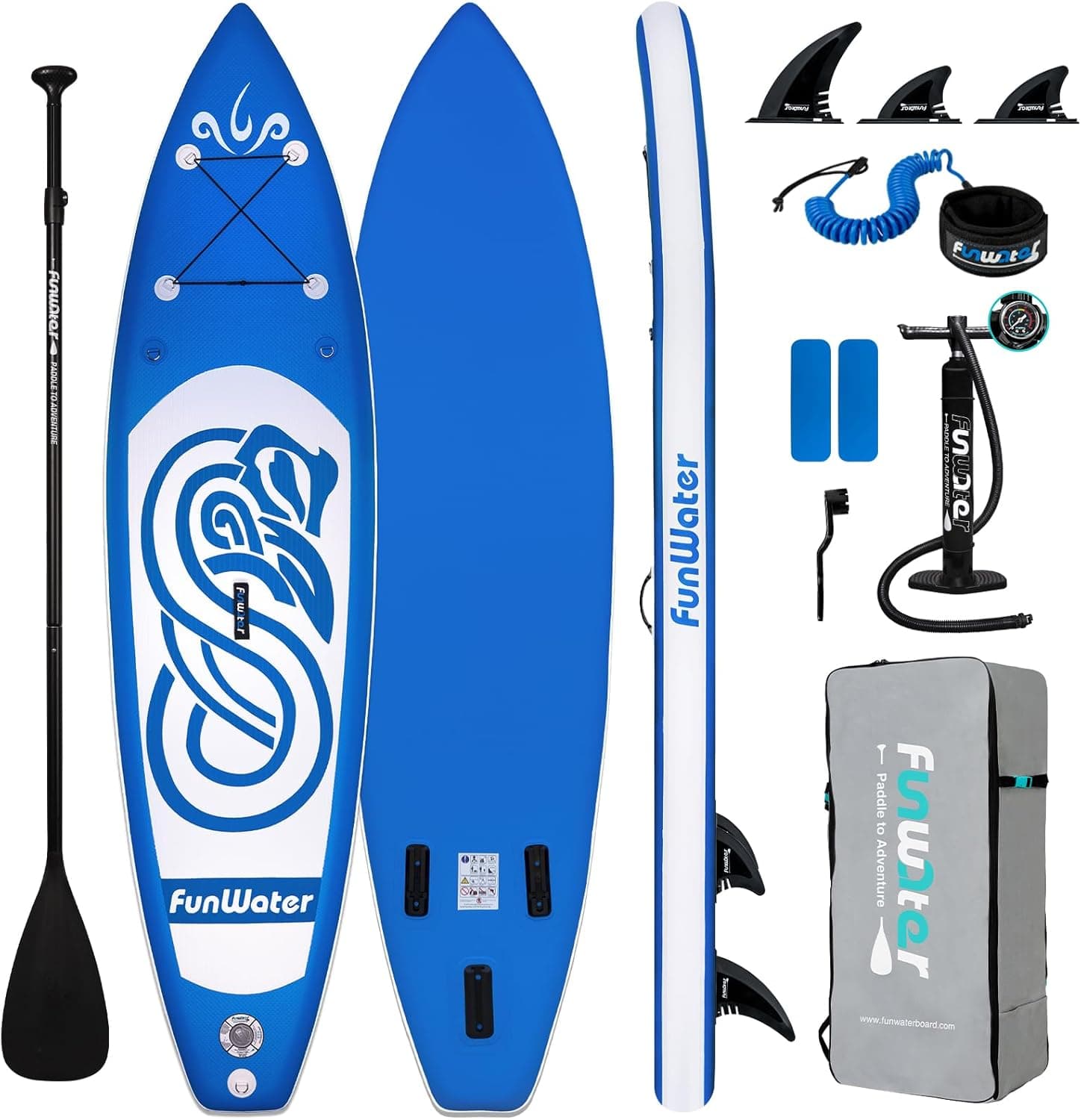 FUNWATER Inflatable Stand Up Paddle Board