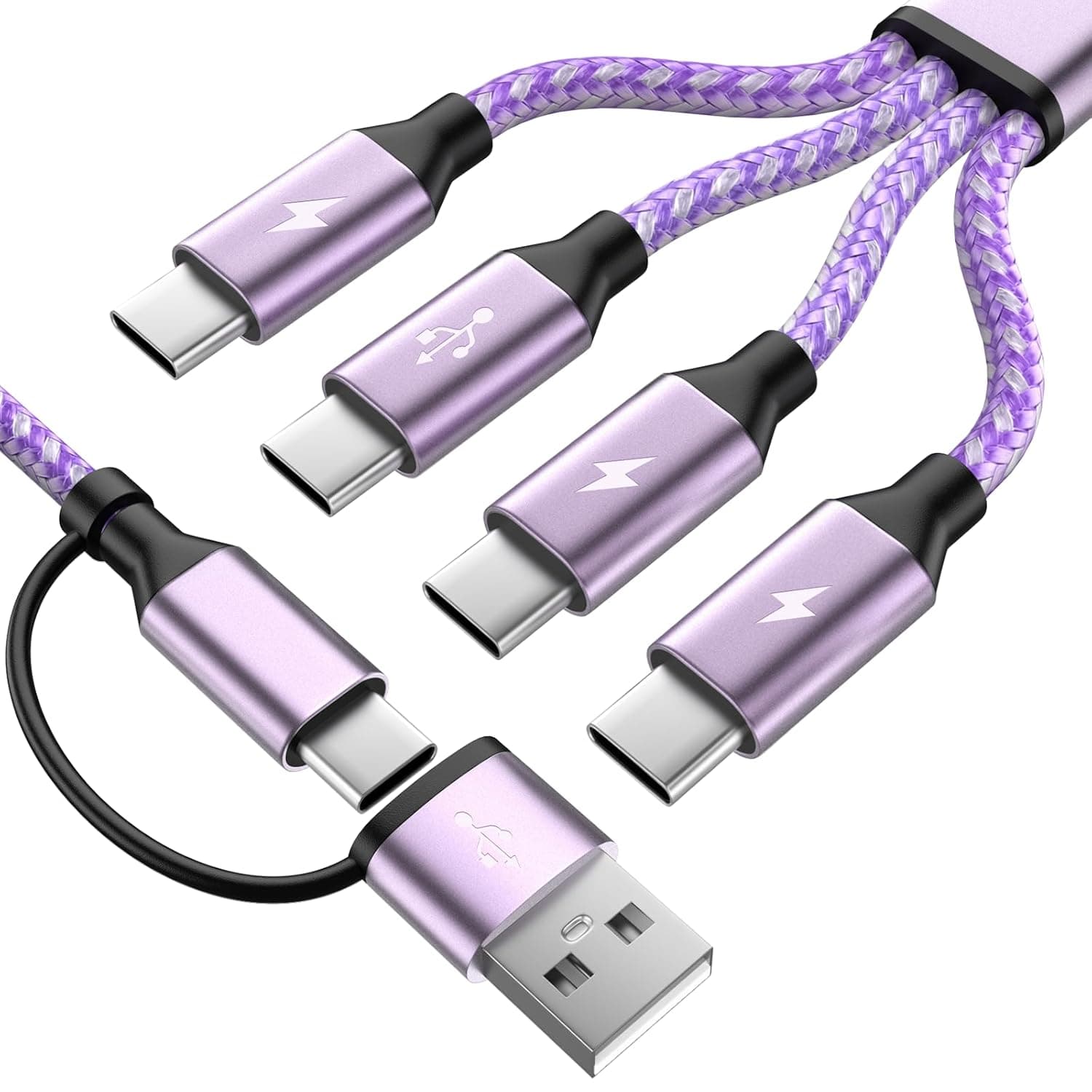JOGRYTECE 4 In 1 Multi Charging Cable