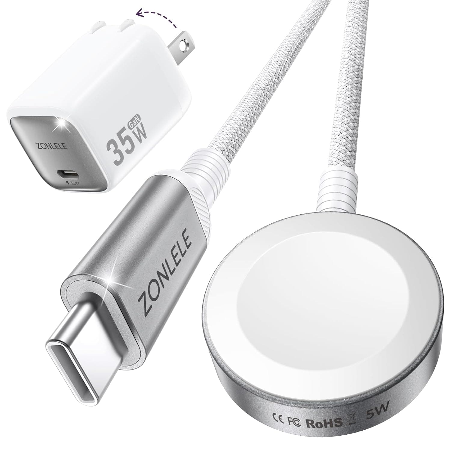 ZONLELE 5W Fast Charging for Apple Watch Charger