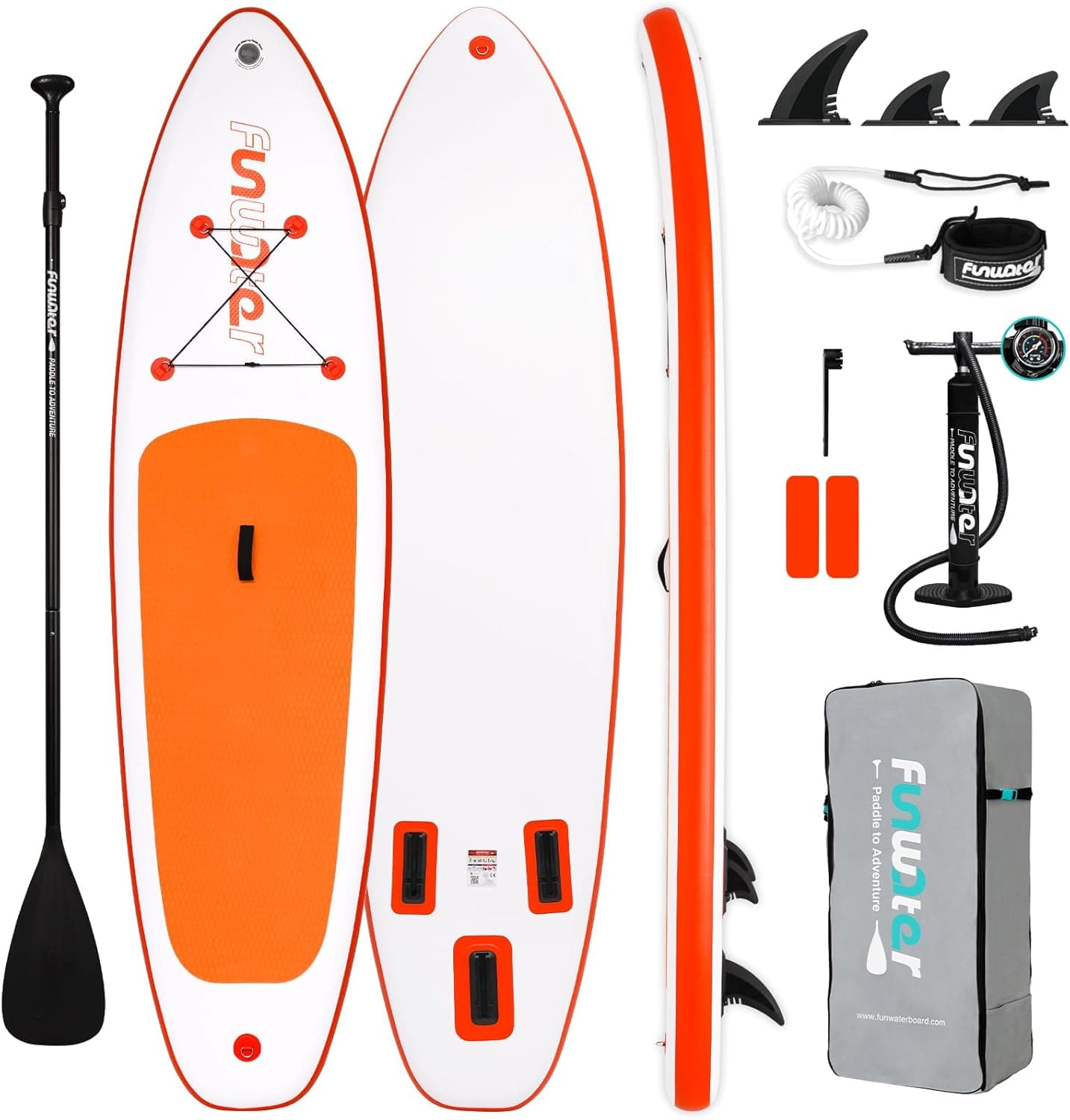 FUNWATER Inflatable Stand Up Paddle Board
