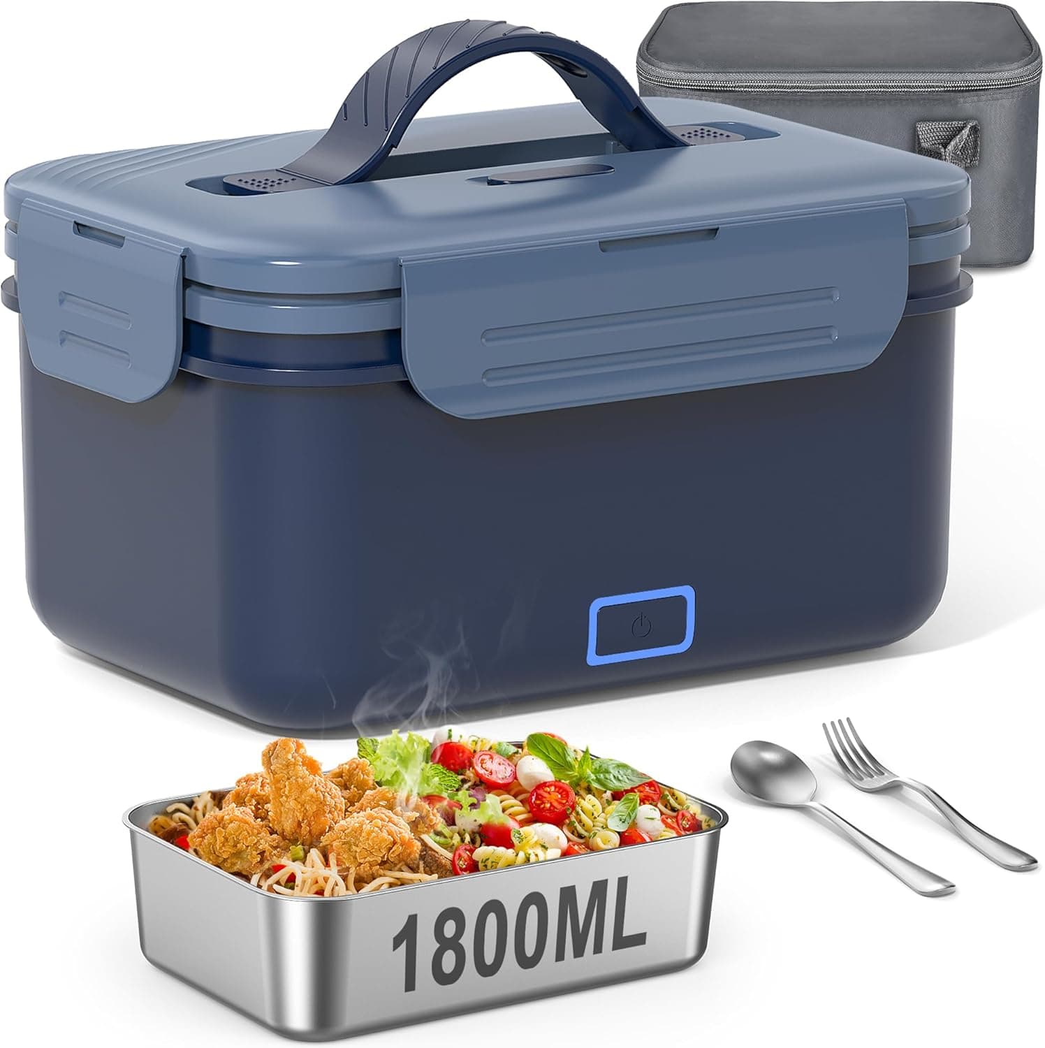 CARSOLT Cordless Electric Lunch Box 1.8L