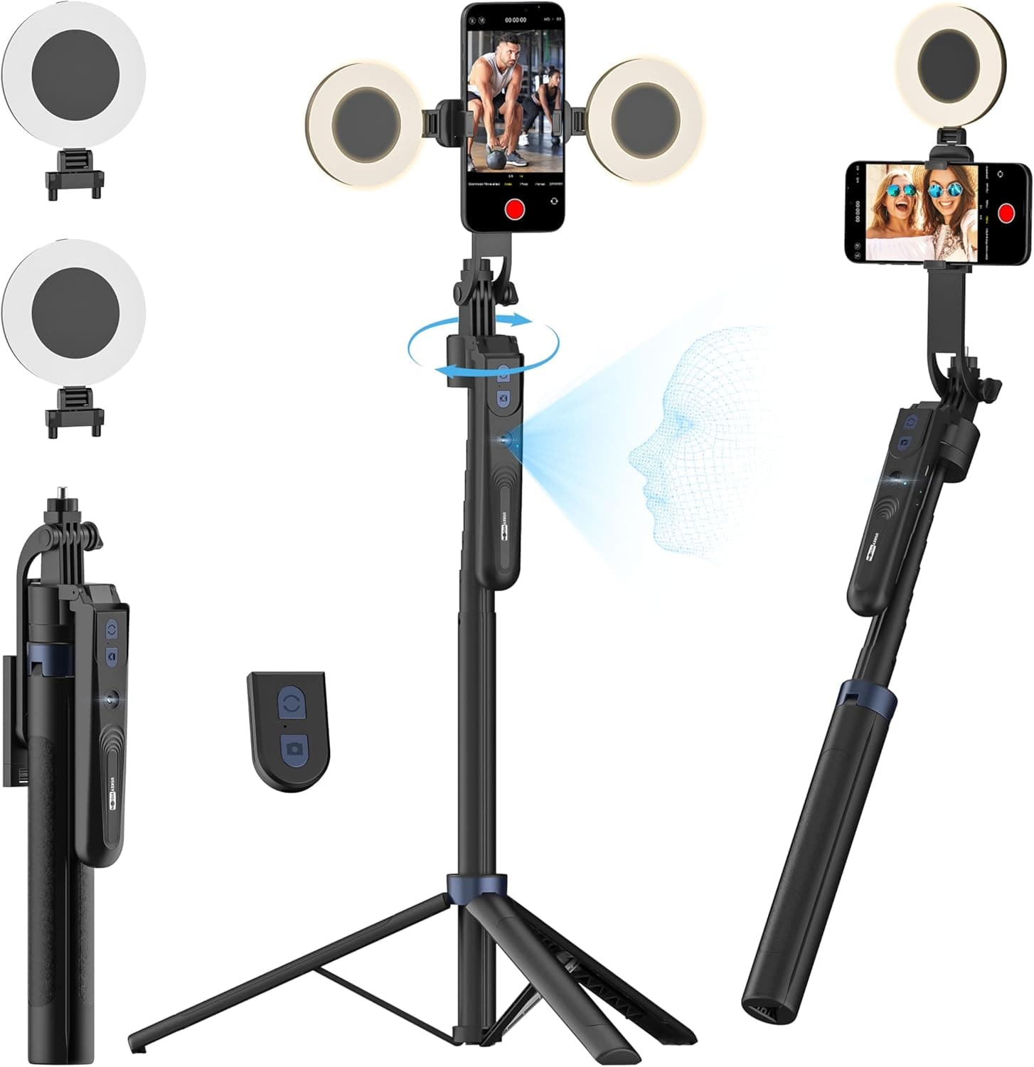 USKEYVISION Auto Face Tracking Tripod