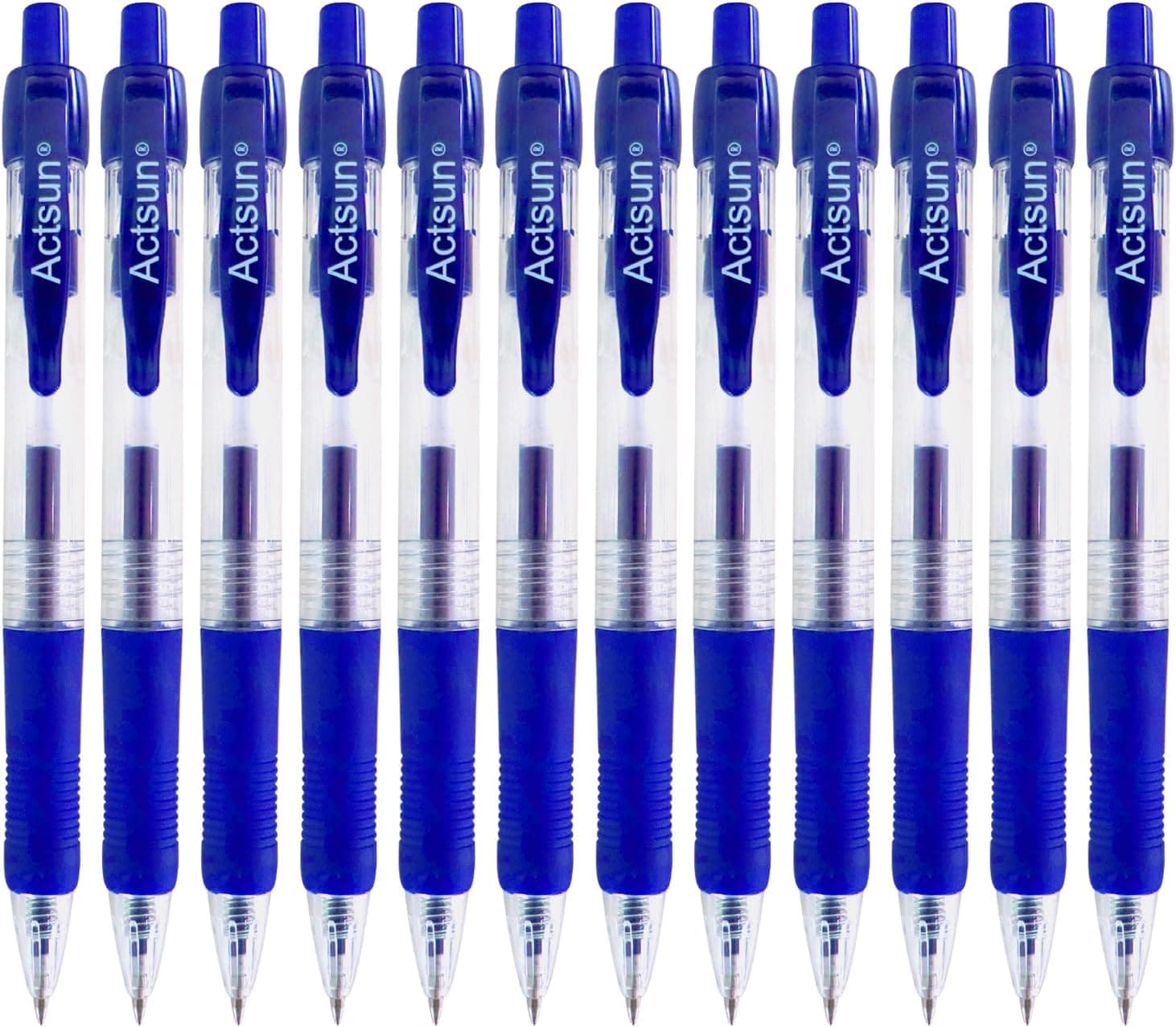 ACTSUN Blue Gel Ink Pens