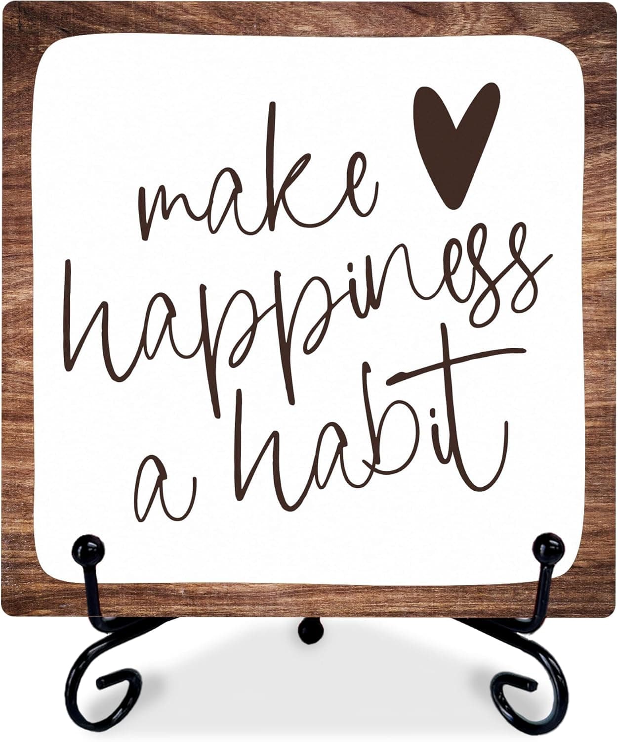 WPBRU 4" Inspirational Wood Deco