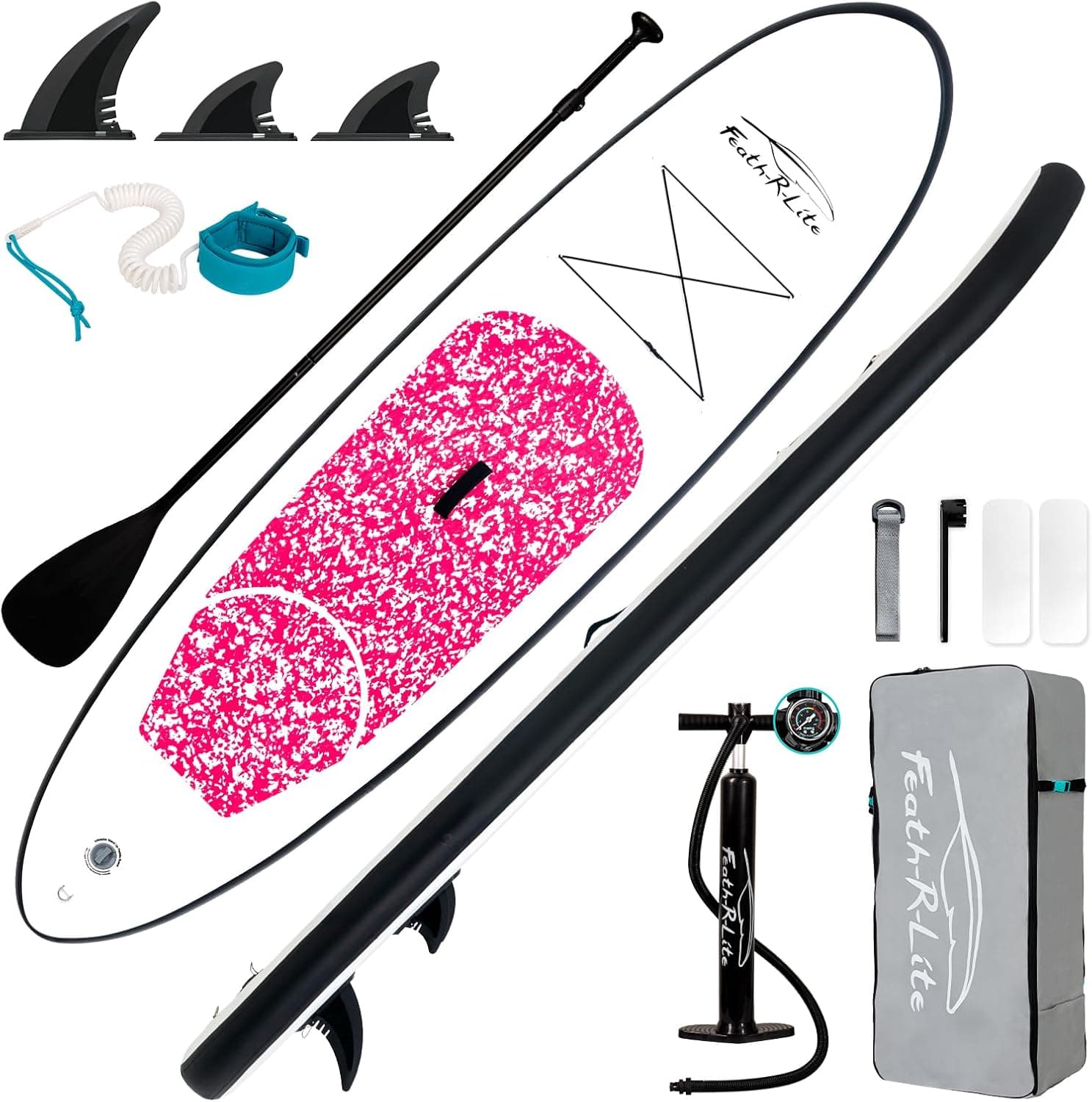 FEATH-R-LITE Inflatable Stand Up Paddle Board