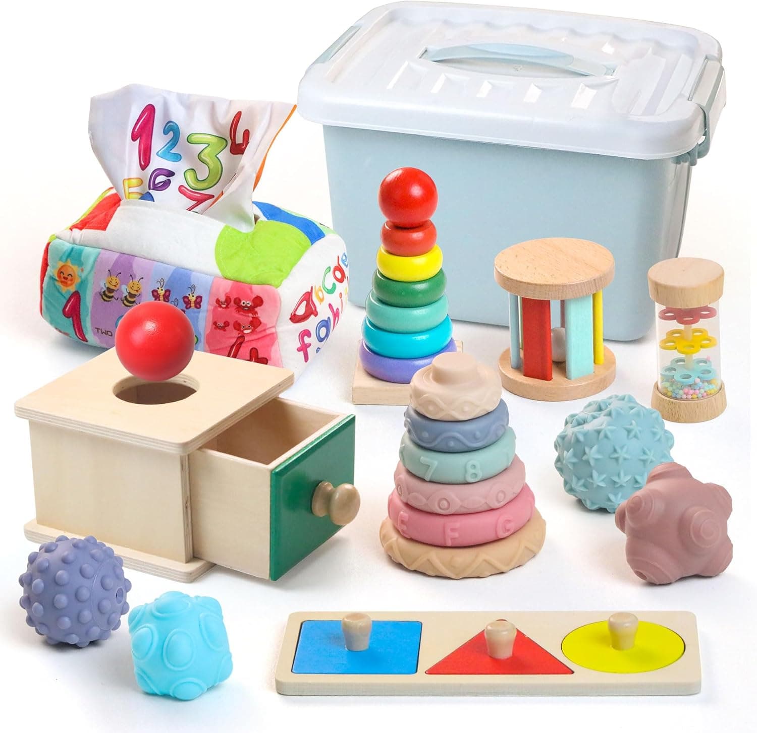 TEEKDEER Busy Board Montessori Toys