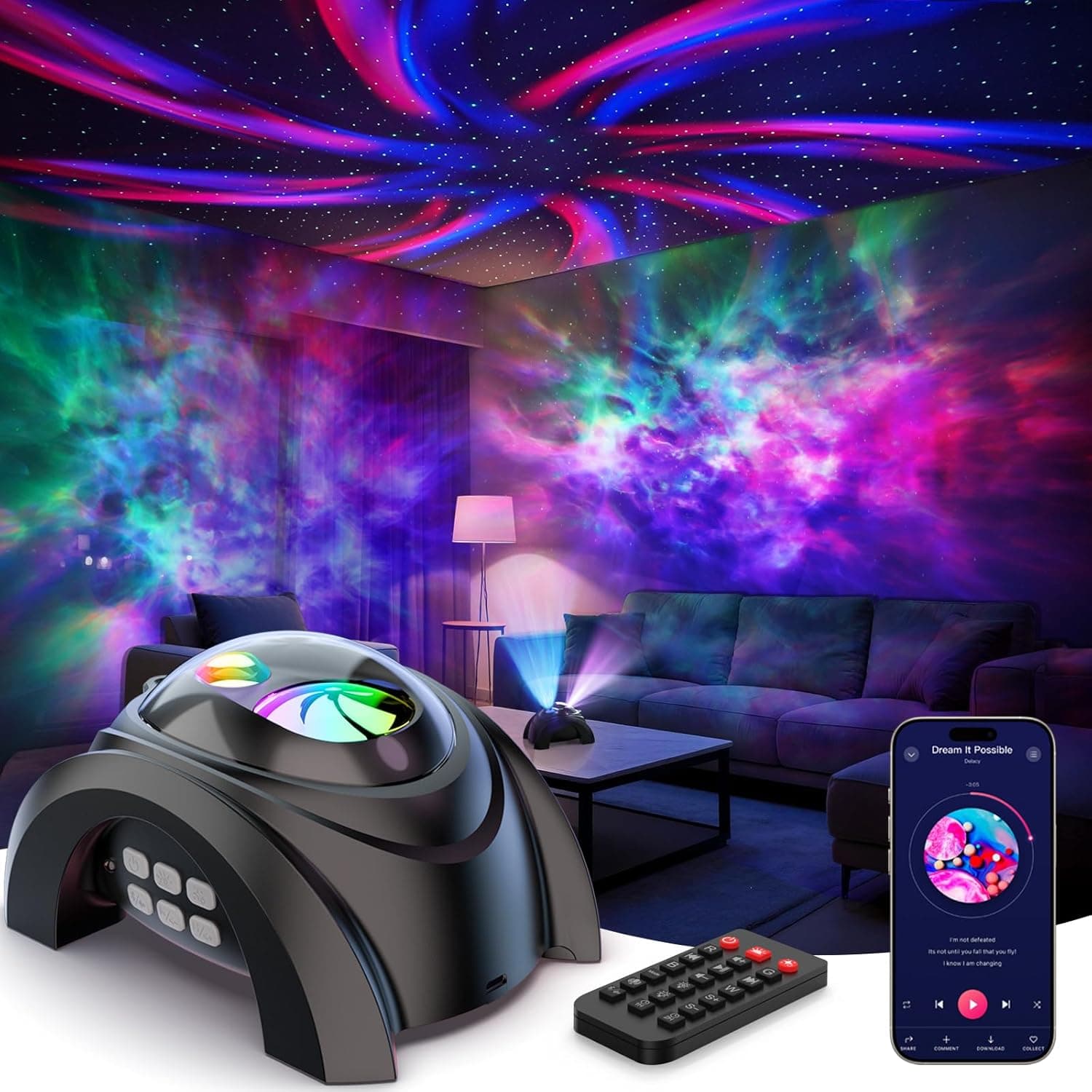 ROSSETTA Dual Lens Galaxy Projector