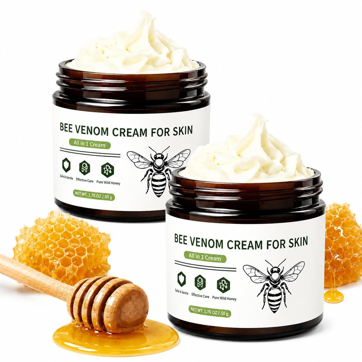 TZUNAKI 2 Packs Bee Venom Cream