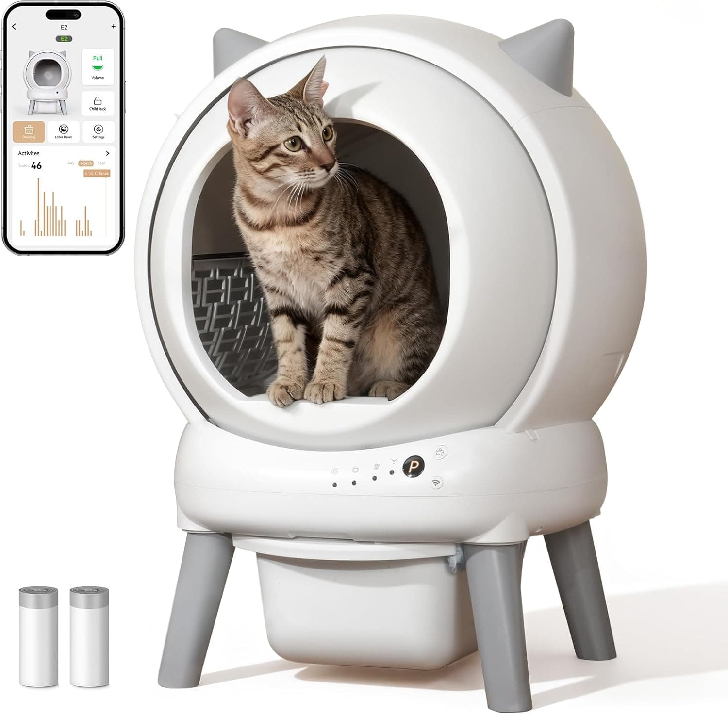 ZHMZ Self Cleaning Litter Box