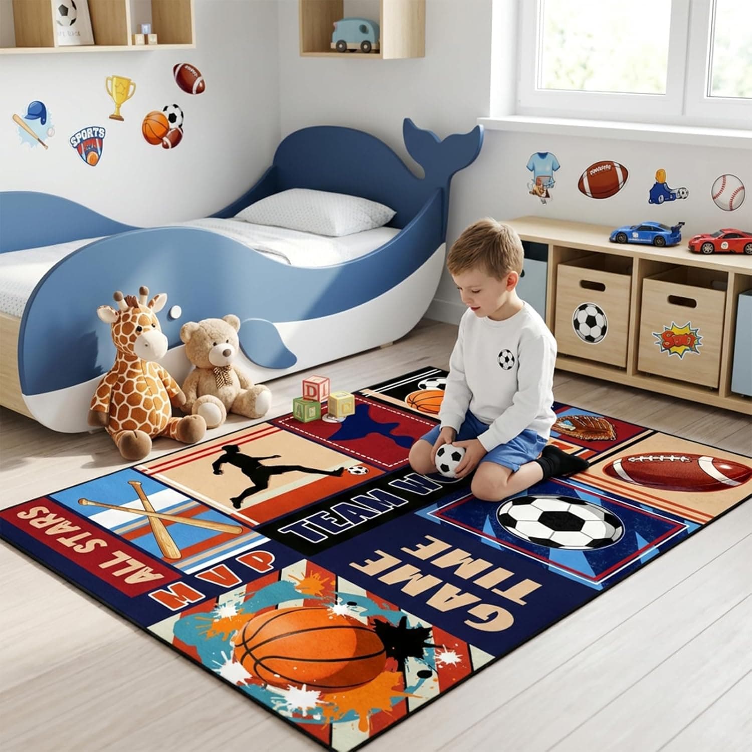 BATATADOCE 2.5x4 Sports Rug