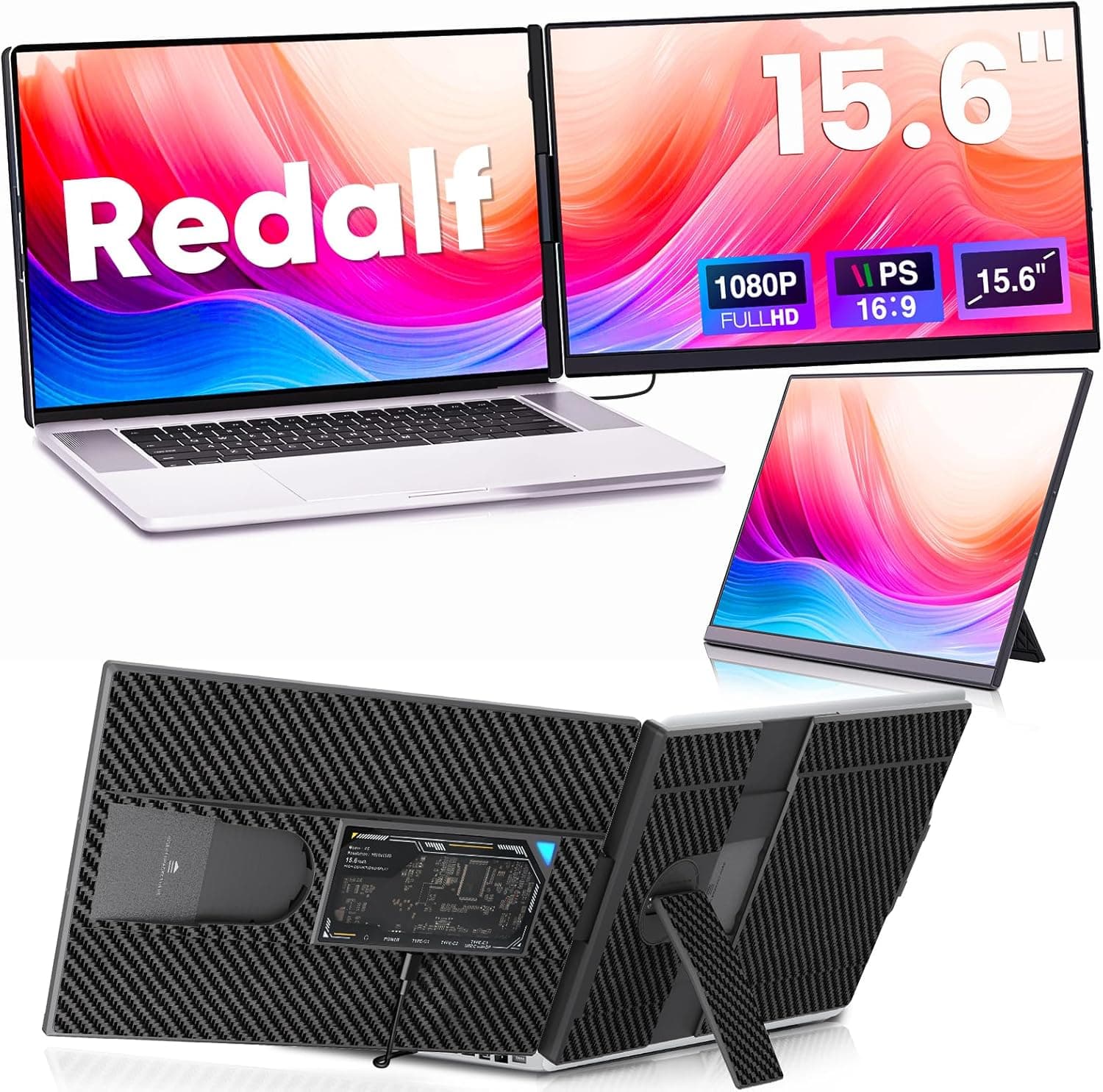 REDALF 15.6" Laptop Screen Extender