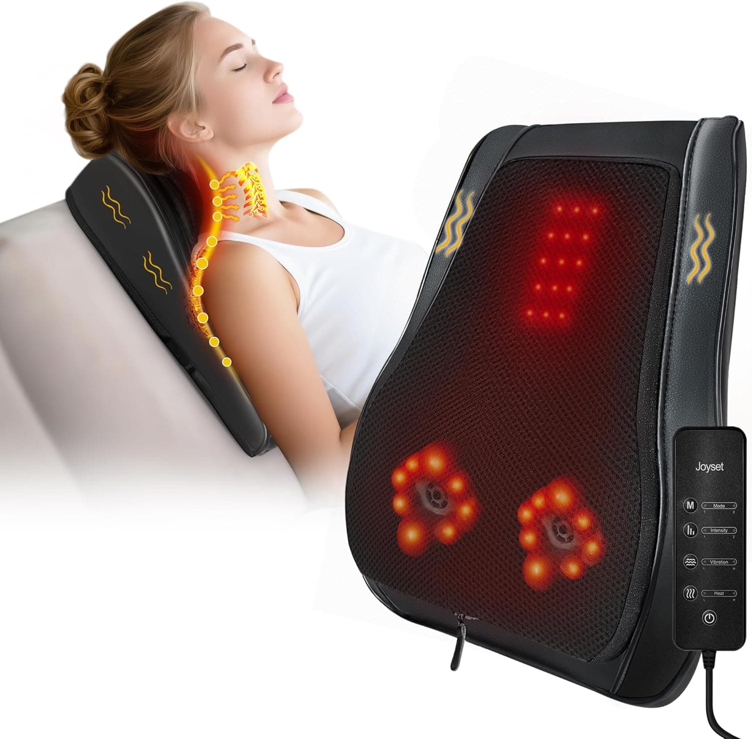 JOYSET Back Massager with Heat