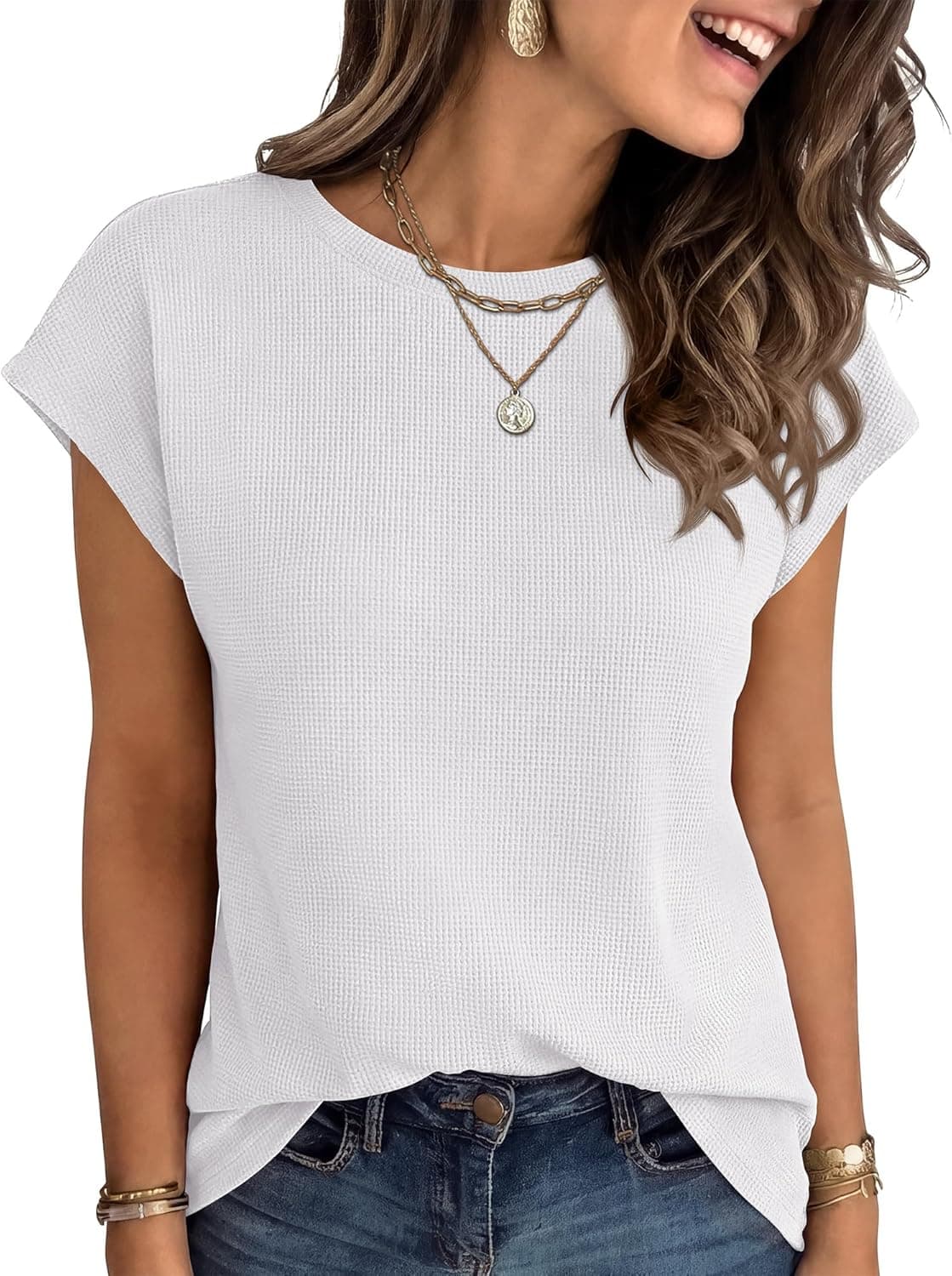 ANRABESS Womens Summer Casual Tops